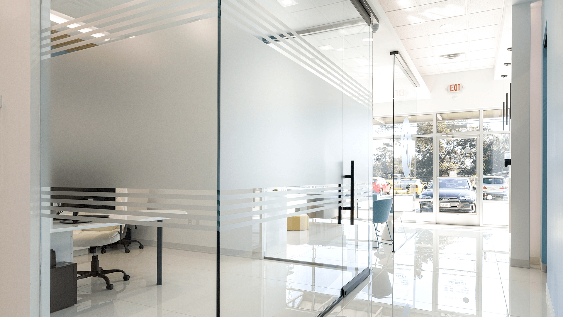 An image of the NuDentistry hallway